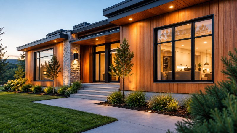 How Premium Cedar Wood Transforms Exterior Building Facades