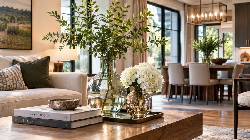 How Glass Vases Support Better Interior Design Composition
